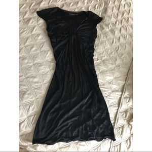 Emporio Armani Dress Black Viscose Cocktail